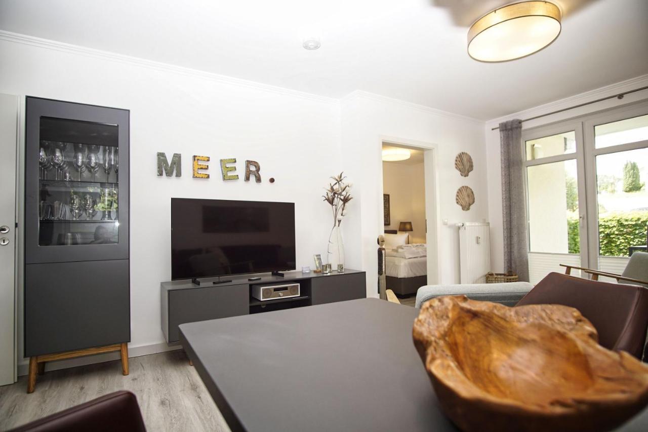 Terrasse, Gratis Nutzung Vom Ahoi Erlebnisbad Und Sauna In Sellin - Meeresblick Fewo 77 Гьорен Екстериор снимка
