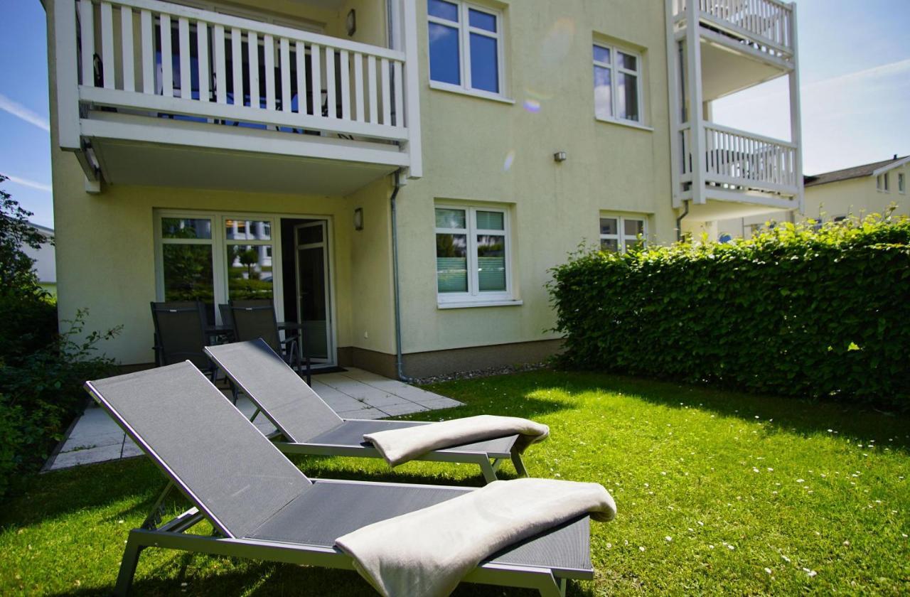 Terrasse, Gratis Nutzung Vom Ahoi Erlebnisbad Und Sauna In Sellin - Meeresblick Fewo 77 Гьорен Екстериор снимка